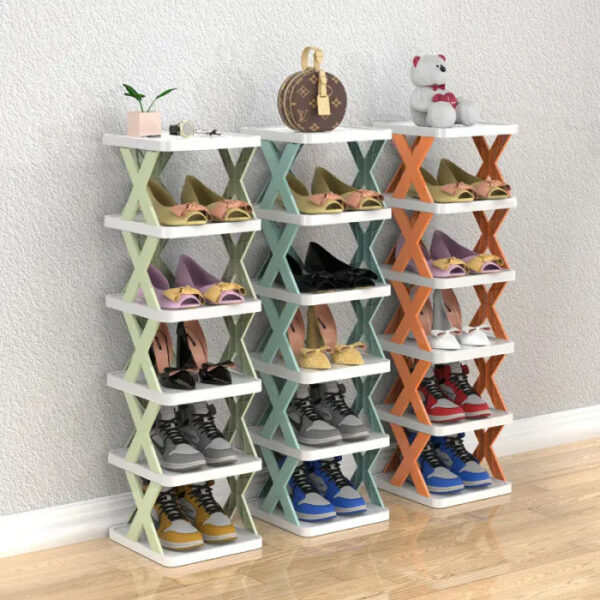 6 layer Multifunctional Shoe Organizer Rack - Image 3