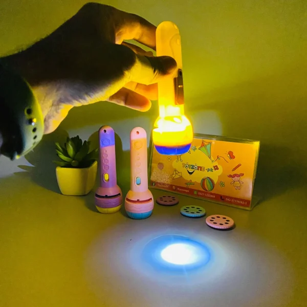 MINI FLASHLIGHT PROJECTOR SLIDE PROJECTOR TOY - Image 7