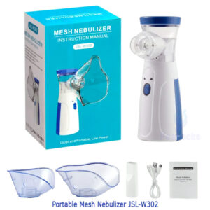 Portable Mesh Nebulizer JSL-W302 Steam Inhaler for Adults and Kids