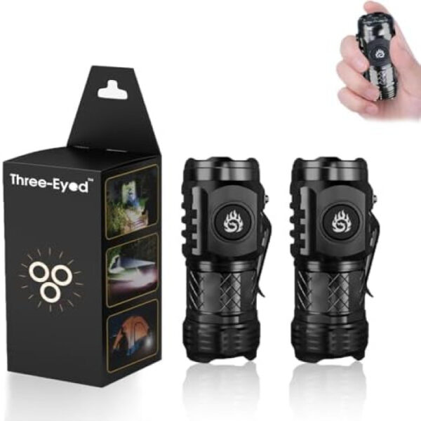 Rechargeable Mini Flashlight L-60 ( ABS ) - Image 6