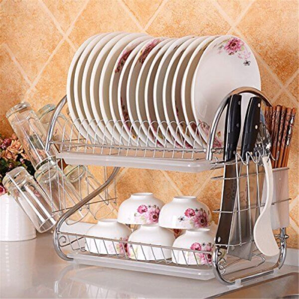 2 LAYER DISH RACK - Image 4