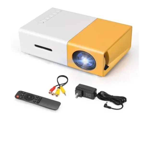 Portable Projector HD 1080P Mini Video Projector Home Video Smart Projectors With Remote Control For TV U Disk SD Card - Image 3