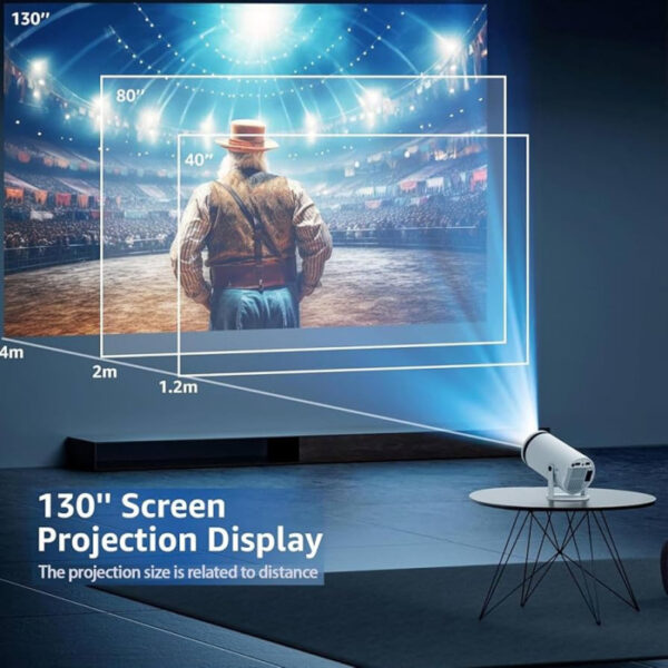 4K Mini Android Projector Android 11 Video Projector - Image 7