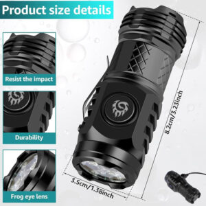 Rechargeable Mini Flashlight L-60 ( ABS )