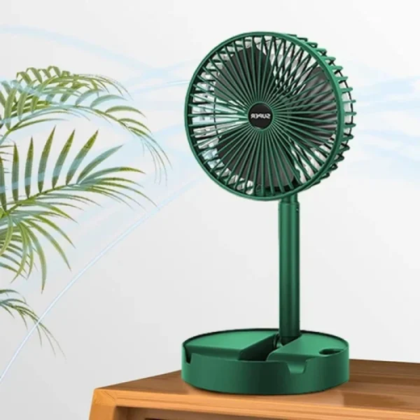 Mini Foldable Telescopic Fan USB Rechargeable Portable