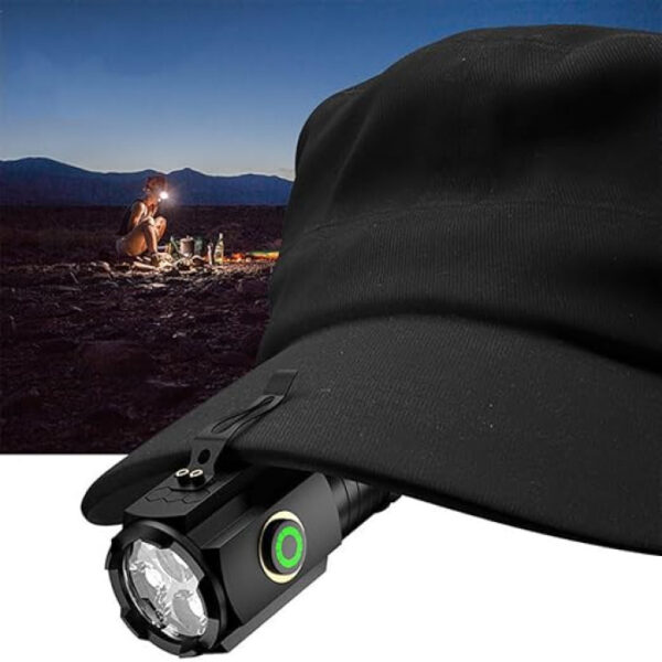 Rechargeable Mini Flashlight L-60 ( ABS ) - Image 4