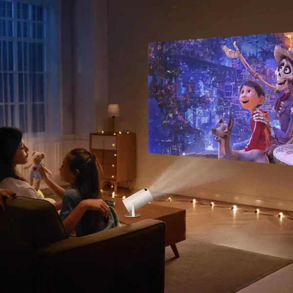 4K Mini Android Projector Android 11 Video Projector - Image 3