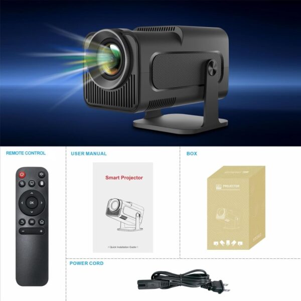 HY320 4k Android Projector Profesional Projector - Image 2