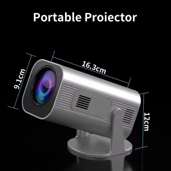 HY330 Full HD 1080P 4K Video Supported Android 11 WIFI-6 BT-5.0 Portable Projector - Image 11