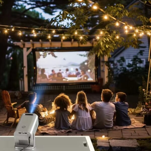 HY330 Full HD 1080P 4K Video Supported Android 11 WIFI-6 BT-5.0 Portable Projector - Image 7