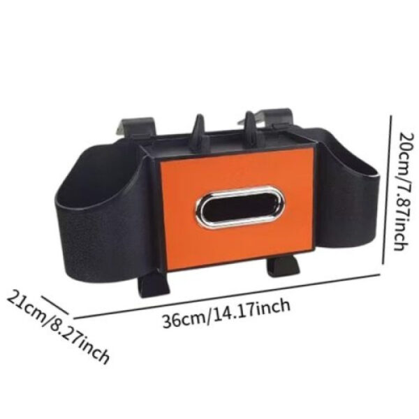 Multifunctional Car Tissue & Mobile Storage Box - Image 6