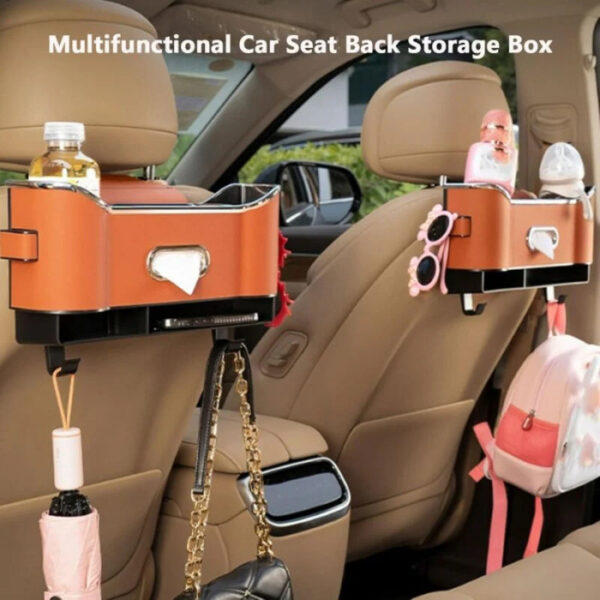 Multifunctional Car Tissue & Mobile Storage Box - Image 4