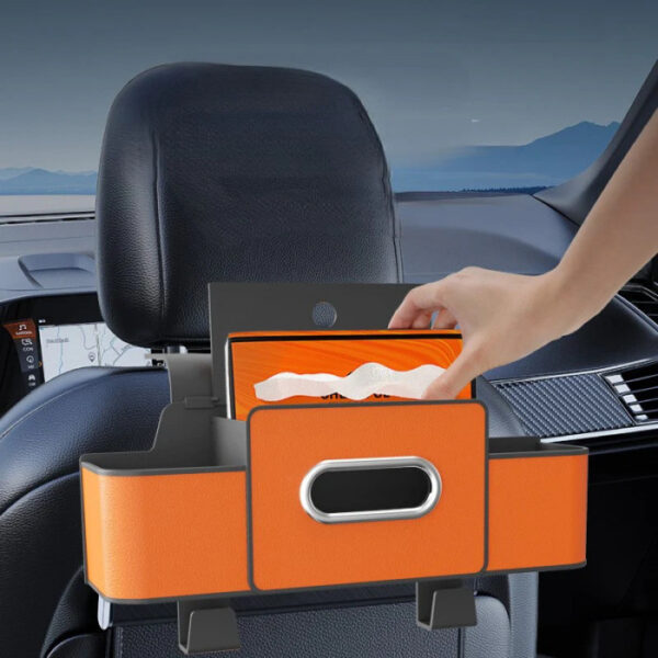 Multifunctional Car Tissue & Mobile Storage Box - Image 9