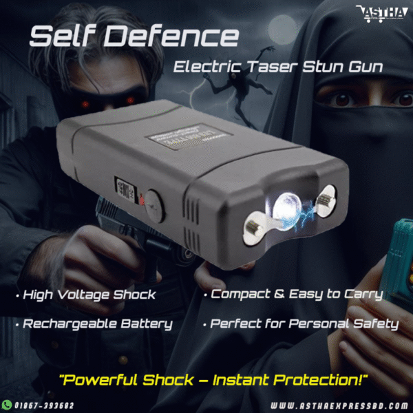 Self Defence Electric Taser Stun Gun(30000 KV) - Image 3