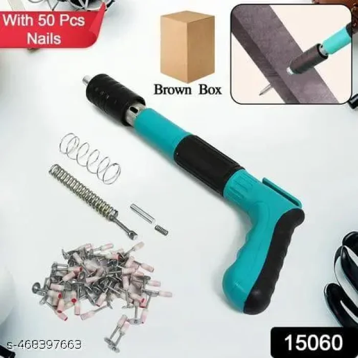 প্যারেক মারার ড্রিল মেশিন-Nail Gun-100 পিস প্যারেক ফ্রি - Image 5